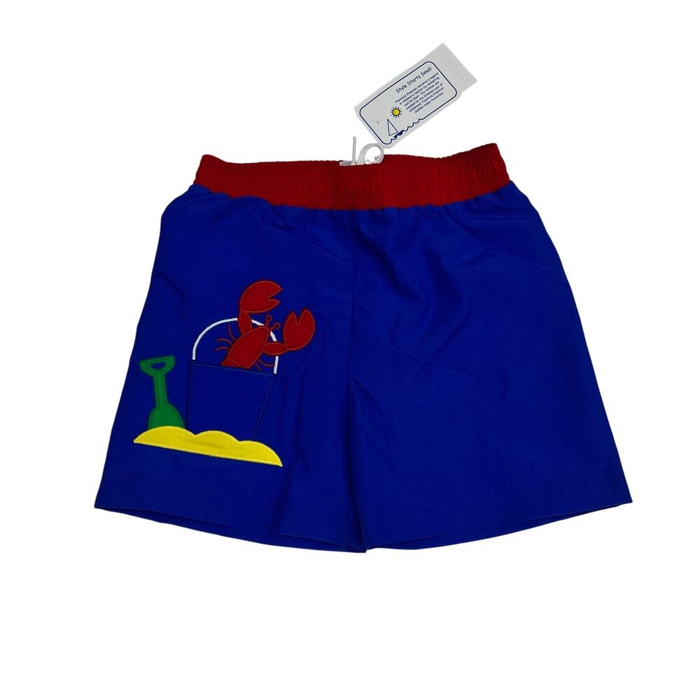 NWT Florence Eiseman 3T Swim Trunk with Lobster